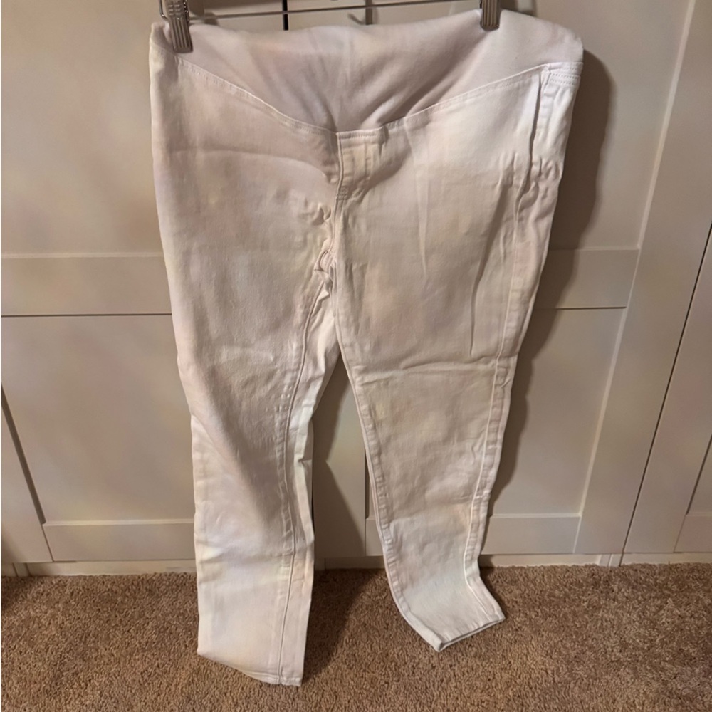 SHEIN Elegant White Trousers